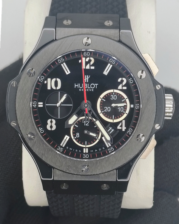 Hublot Big Bang "Black Magic" 44MM Black Dial Rubber Strap (301.CX.130.RX)