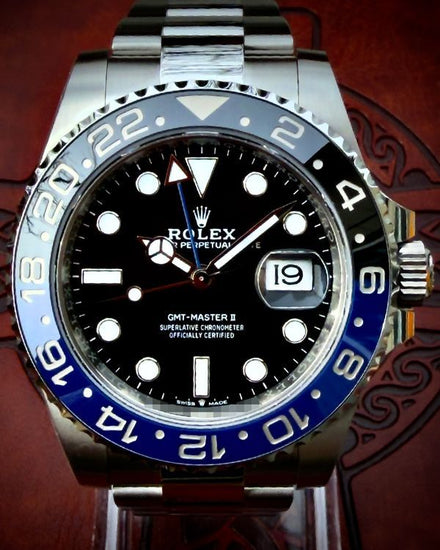 2025 Rolex GMT-Master II "Batman" 40MM Black Dial Oyster Bracelet (126710BLNR)