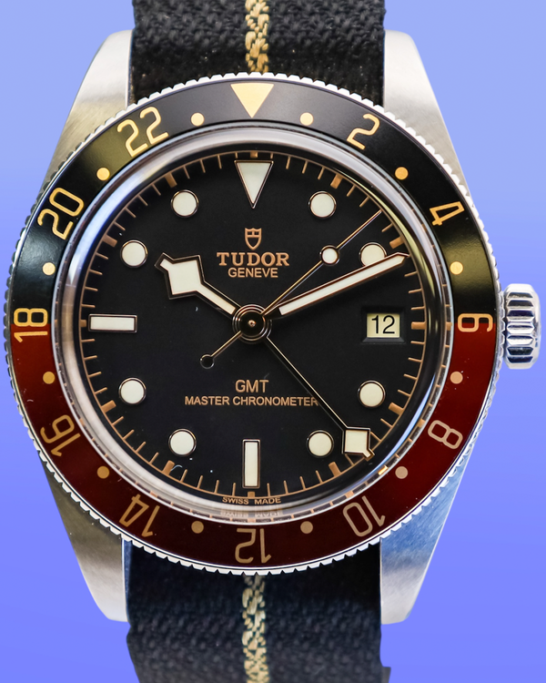 2025 Tudor Black Bay 58' GMT 39MM Black Dial Textile Strap (7939G1A0NRU)