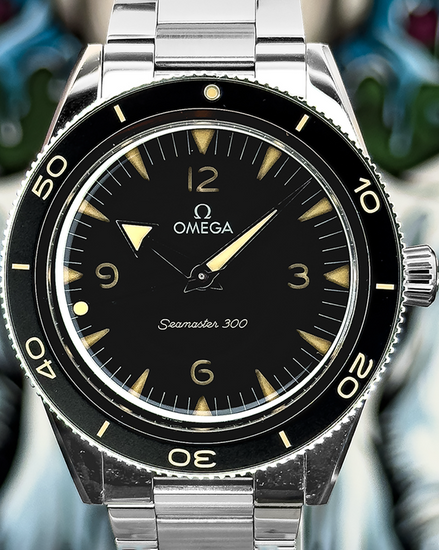 No Reserve - 2024 Omega Seamaster 300 41MM Black Dial Steel Bracelet (234.30.41.21.01.001)