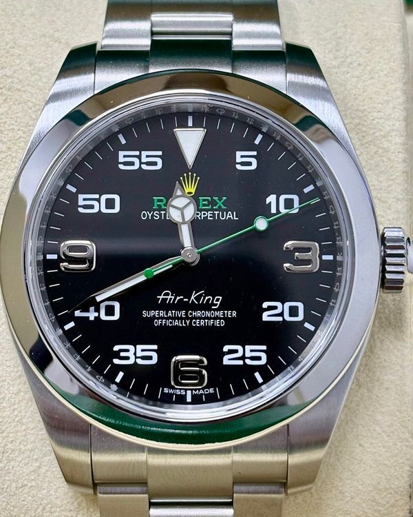 2017 Rolex Air-King 40MM Black Dial Oyster Bracelet (116900)