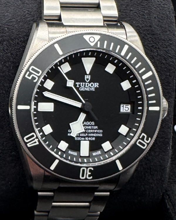 2025 Tudor Pelagos 42MM Black Dial Titanium Bracelet (25600TN)