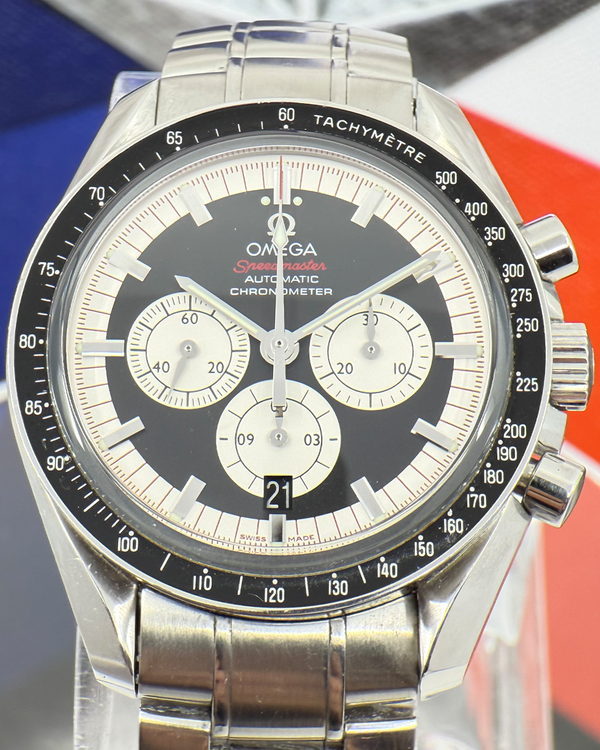 Omega Speedmaster "Michael Schumacher" 42MM Black Dial Steel Bracelet (3507.51.00)