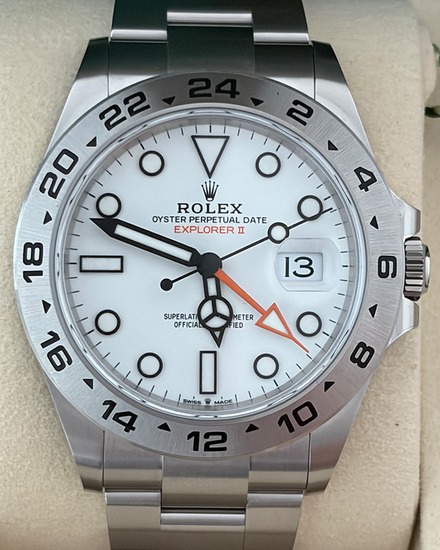 2026 Rolex Explorer II "Polar" 42MM White Dial Oyster Bracelet (226570)