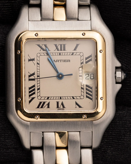 Cartier Panthère de Cartier 29MM Quartz Silver Dial Two-Tone Bracelet (187957)