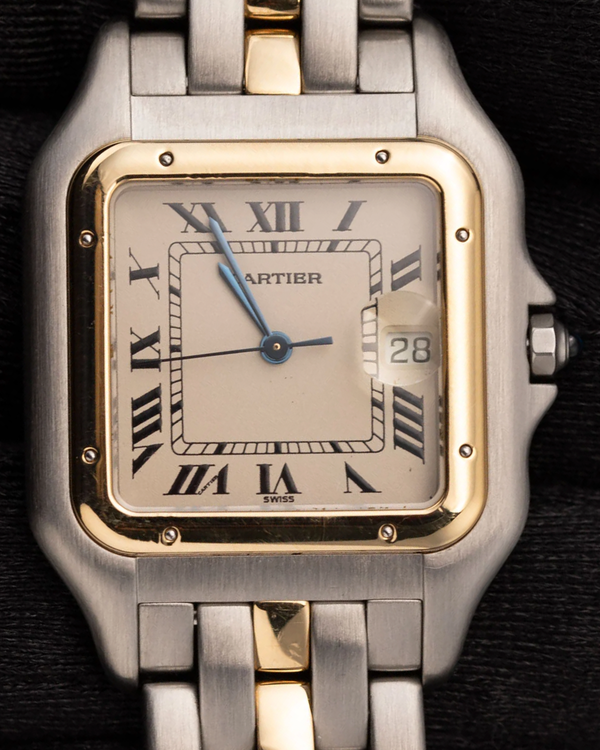 Cartier Panthère de Cartier 29MM Quartz Silver Dial Two-Tone Bracelet (187957)