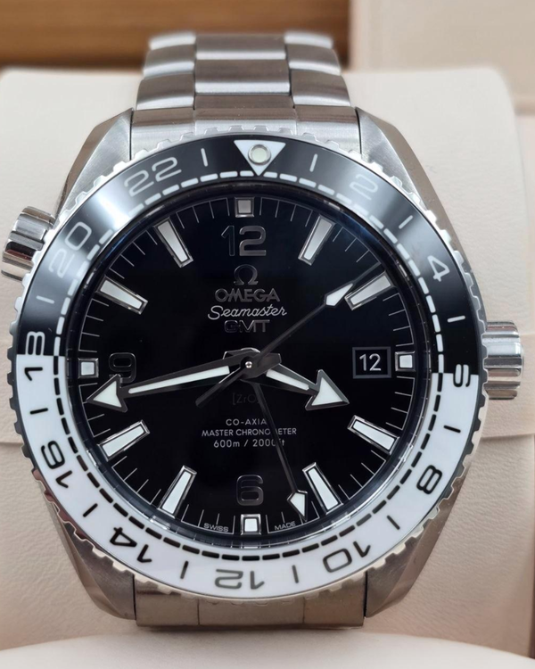 2024 Omega Seamaster Planet Ocean 43.5MM Black Dial Steel Bracelet (215.30.44.22.01.001)