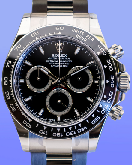 2025 Rolex Cosmograph Daytona 40MM Black Dial Oyster Bracelet (126500LN)