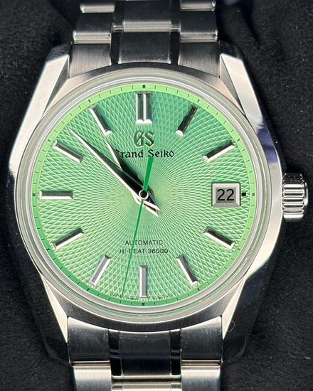 2025 Grand Seiko Heritage "Jōdogahama" L.E. 40MM Green Dial Steel Bracelet (SBGH335G)