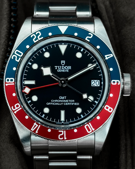 2021 Tudor Black Bay GMT "Pepsi" 41MM Black Dial Steel Bracelet (79830RB)