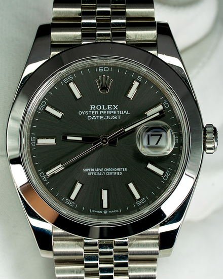 2024 Rolex Datejust 41MM Slate Dial Jubilee Bracelet (126300)