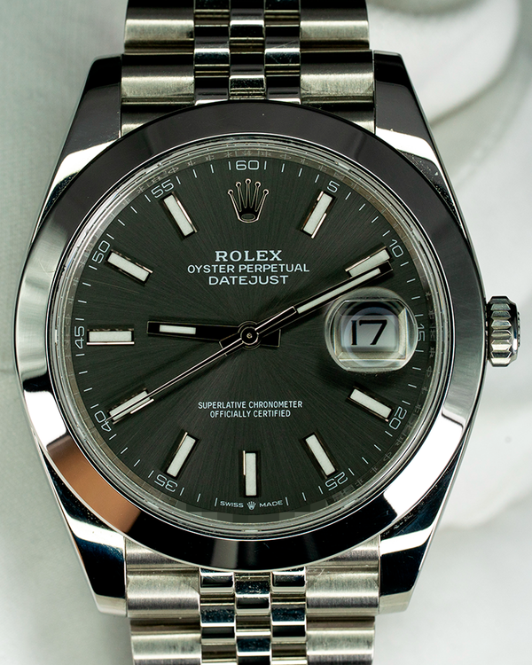 2024 Rolex Datejust 41MM Slate Dial Jubilee Bracelet (126300)