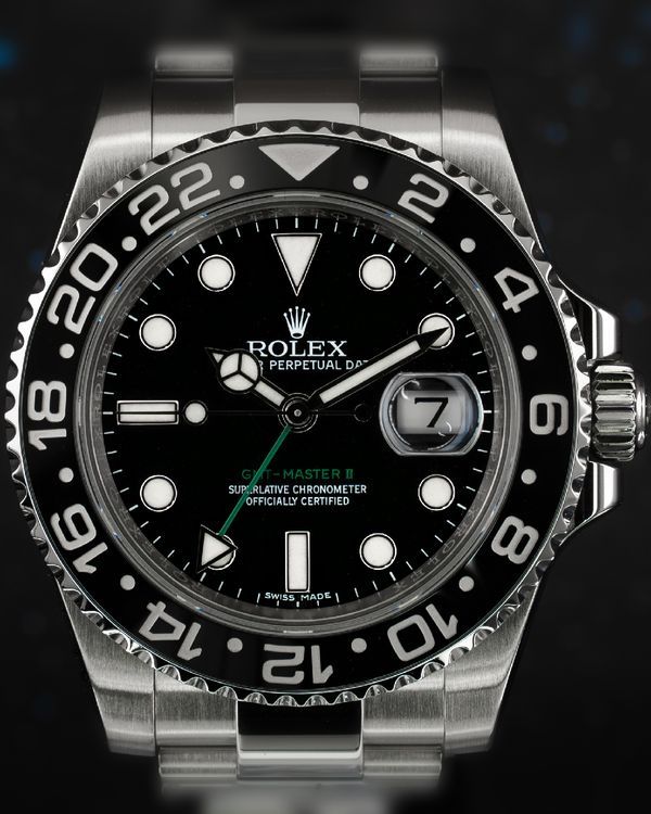 2017 Rolex GMT-Master II 40MM Black Dial Oyster Bracelet (116710LN)