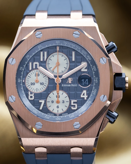 2019 Audemars Piguet Royal Oak Offshore "Half-brick" 42MM Rhodium Dial Rubber Strap (26470OR.OO.A125CR.01)