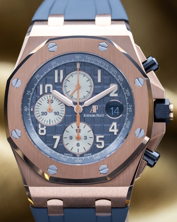 2019 Audemars Piguet Royal Oak Offshore "Half-brick" 42MM Rhodium Dial Rubber Strap (26470OR.OO.A125CR.01)