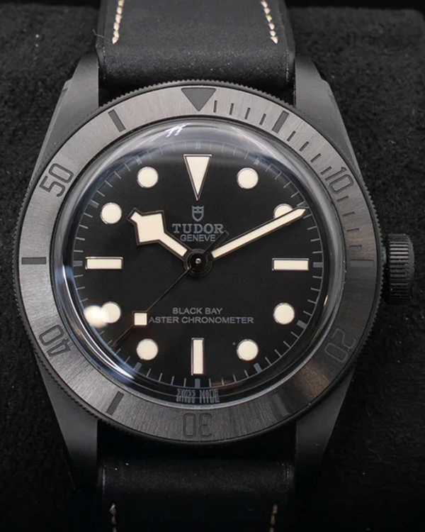 2025 Tudor Black Bay 41MM Black Dial Leather Strap (79210CNU)