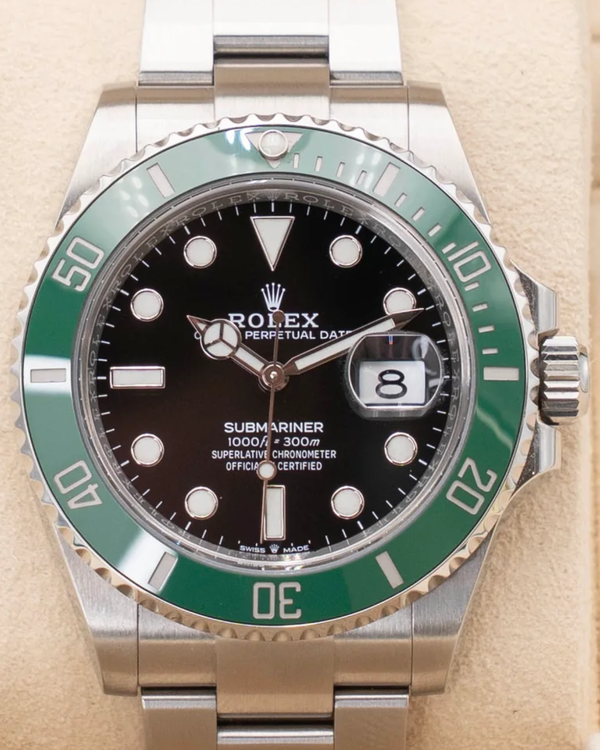 2022 Rolex Submariner Date "Starbucks" 41MM Black Dial Oyster Bracelet (126610LV)