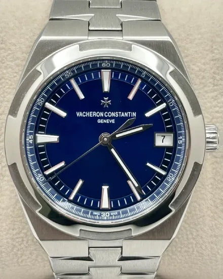 2019 Vacheron Constantin Overseas 41MM Blue Dial Steel Bracelet (4500V/110A-B128)