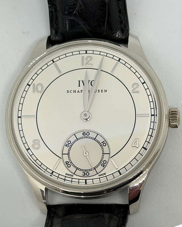 IWC Schaffhausen Portugieser L.E. 44MM White Dial Leather Strap (IW544505)