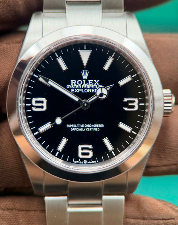 2025 Rolex Explorer 40MM Black Dial Oyster Bracelet (224270)
