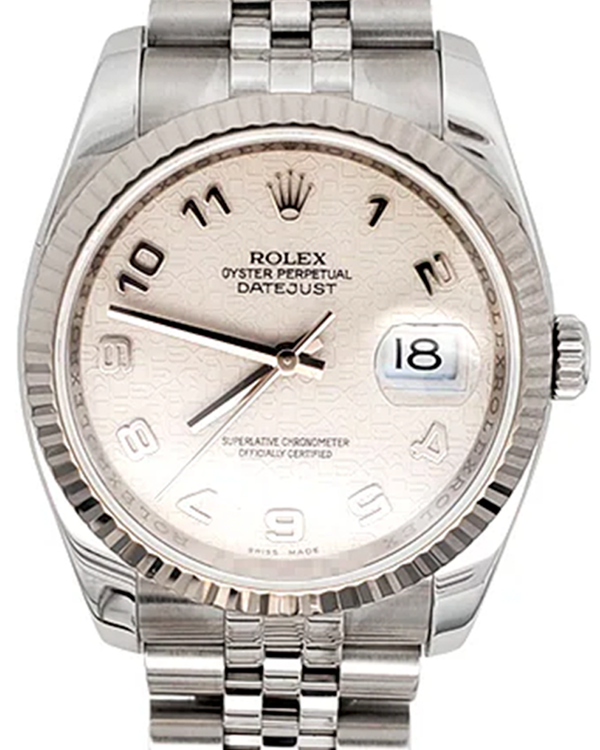 Rolex Datejust 36MM Cream "Jubilee" Dial Super Jubilee Bracelet (116234)