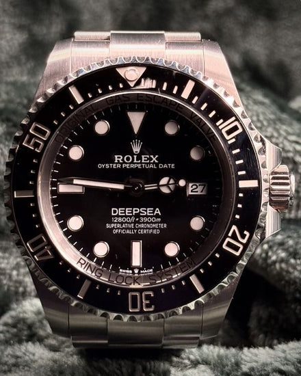 No Reserve - 2025 Rolex Sea-Dweller Deepsea 44MM Black Dial Oyster Bracelet (136660)