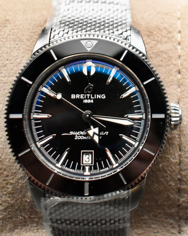2026 Breitling Superocean Heritage 44MM Black Dial Steel Bracelet (AB3112241B1A1)