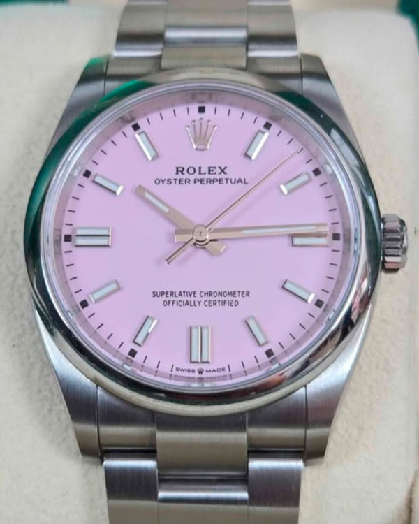 2023 Rolex Oyster Perpetual 36MM Pink Dial Oyster Bracelet (126000)