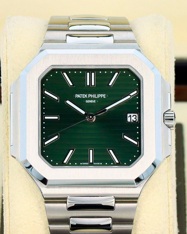 Patek Philippe Cubitus 45MM Green Dial Steel Bracelet (5821/1A-001)