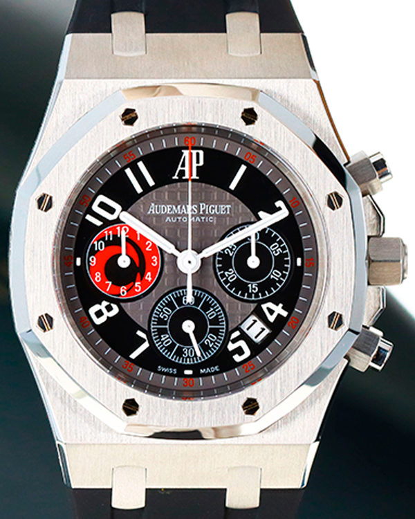 Audemars Piguet Royal Oak "City of Sails" L.E. 39MM Black Dial Rubber Strap (25979ST.00.D002CA.01)