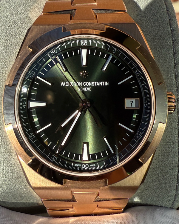 2025 Vacheron Constantin Overseas 41MM Green Dial Rose Gold Bracelet (4520V/210R-B967)