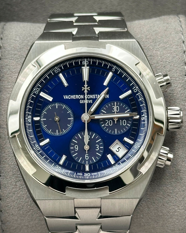 2025 Vacheron Constantin Overseas 42.5MM Blue "Boutique Exclusive" Dial Steel Bracelet (5520V/210A-B148)