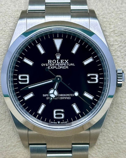 2026 Rolex Explorer 36MM Black Dial Oyster Bracelet (124270)