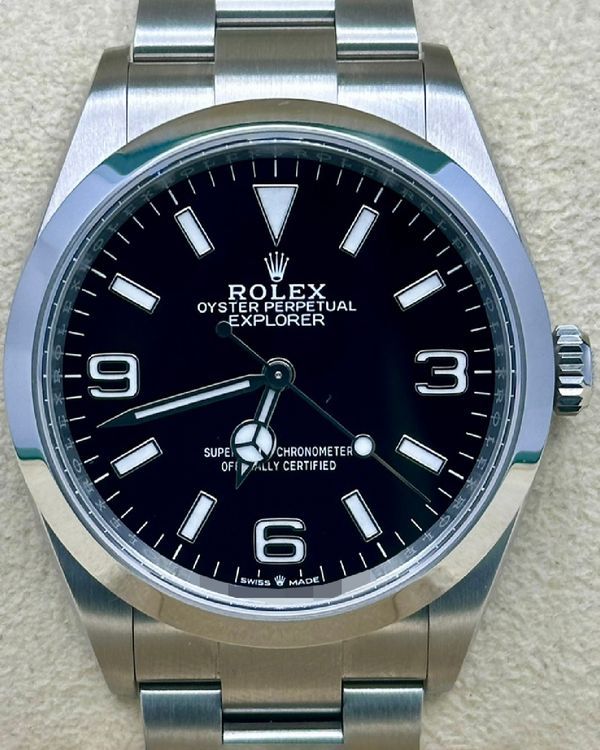 2026 Rolex Explorer 36MM Black Dial Oyster Bracelet (124270)