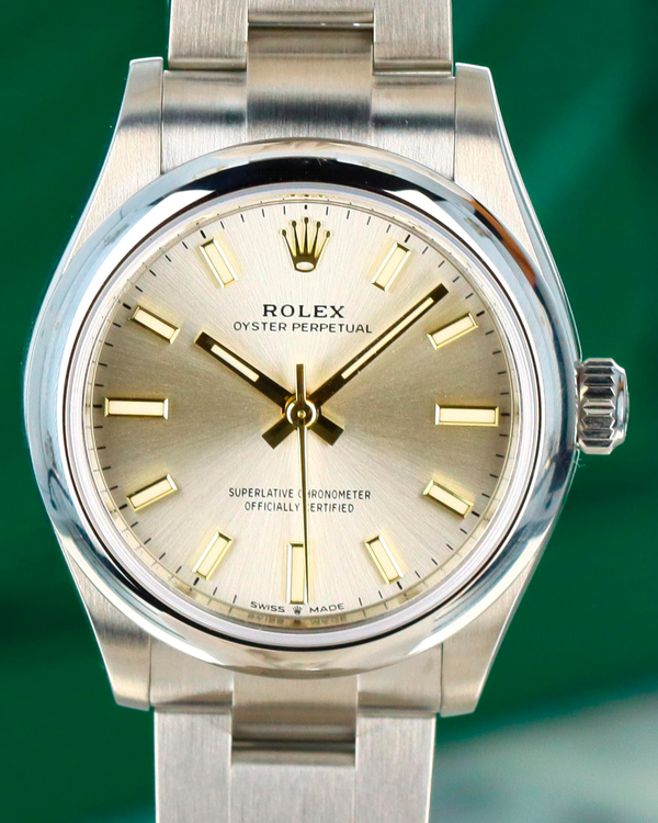 Rolex Oyster Perpetual 31MM Silver Dial Oyster Bracelet (277200)