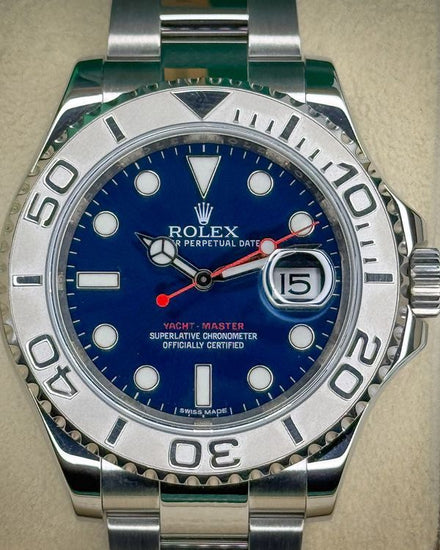 2016 Rolex Yacht-Master 40MM Blue Dial Oyster Bracelet (116622)
