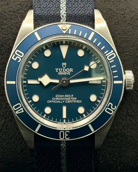 2026 Tudor Black Bay Fifty-Eight 39MM Blue Dial Textile Strap (79030B)