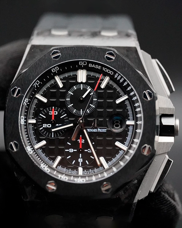 2013 Audemars Piguet Royal Oak Offshore Chronograph 44MM Black Dial Rubber Strap (26400AU.OO.A002CA.01)