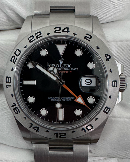 2026 Rolex Explorer II 42MM Black Dial Oyster Bracelet (226570)