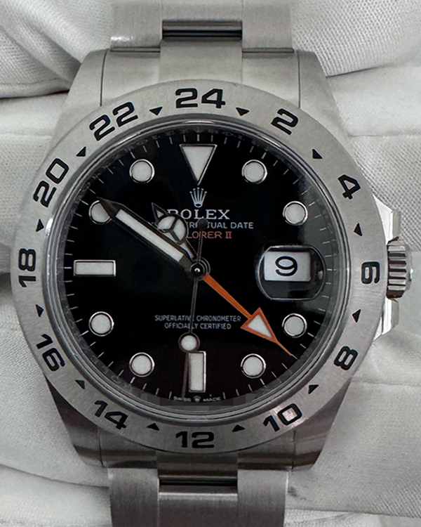 2026 Rolex Explorer II 42MM Black Dial Oyster Bracelet (226570)