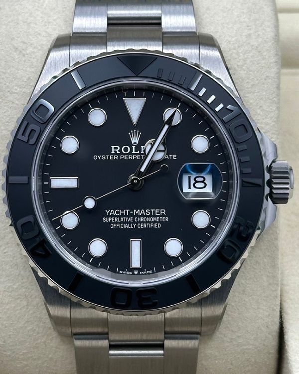 2026 Rolex Yacht-Master 42MM Black Dial Titanium Oyster Bracelet (226627)