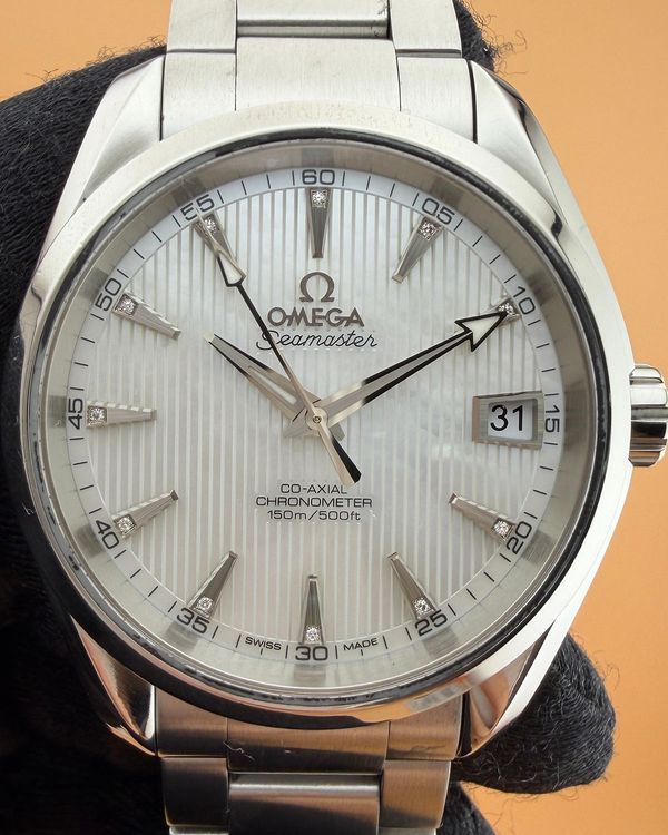Omega Seamaster Aqua Terra 150M 38.5MM White Dial Steel Bracelet (231.10.39.21.55.001)