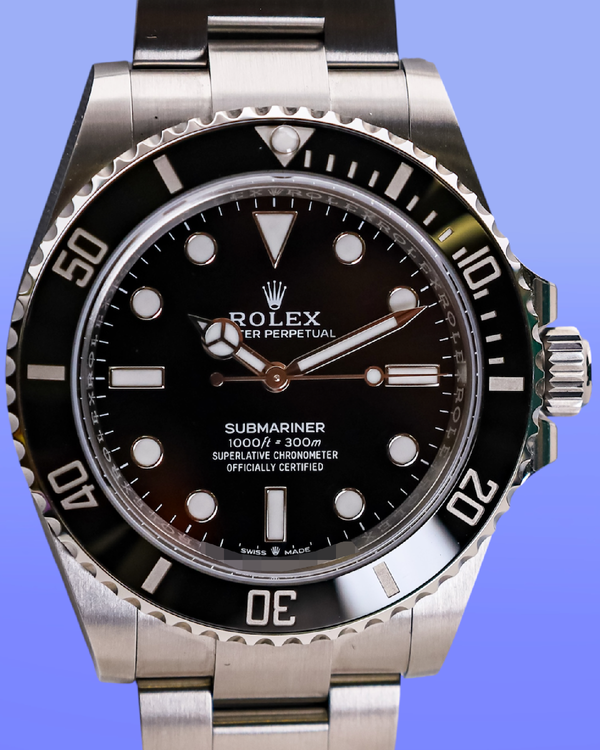 2026 Rolex Submariner No-Date 41MM Black Dial Oyster Bracelet (124060)
