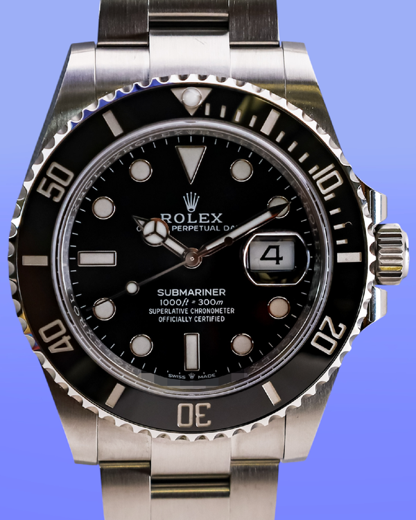 No Reserve - 2026 Rolex Submariner Date 41MM Black Dial Oyster Bracelet (126610LN)