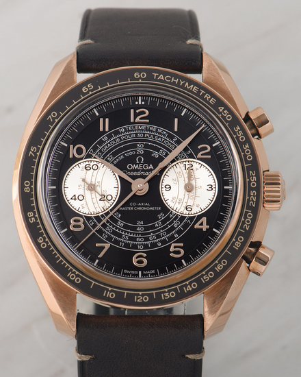 2023 Omega Speedmaster Chronoscope 43MM Brown Dial Leather Strap (329.92.43.51.10.001)