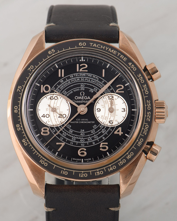 2023 Omega Speedmaster Chronoscope 43MM Brown Dial Leather Strap (329.92.43.51.10.001)