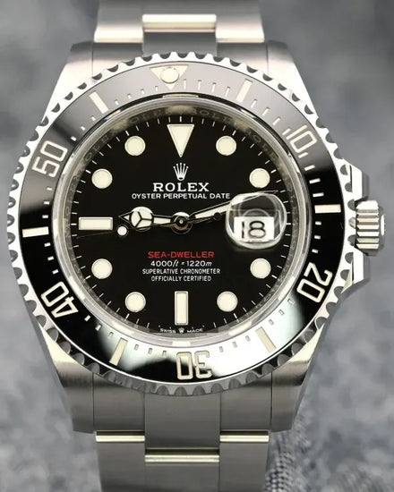 2021 Rolex Sea-Dweller 43MM Black Dial Oyster Bracelet (126600)