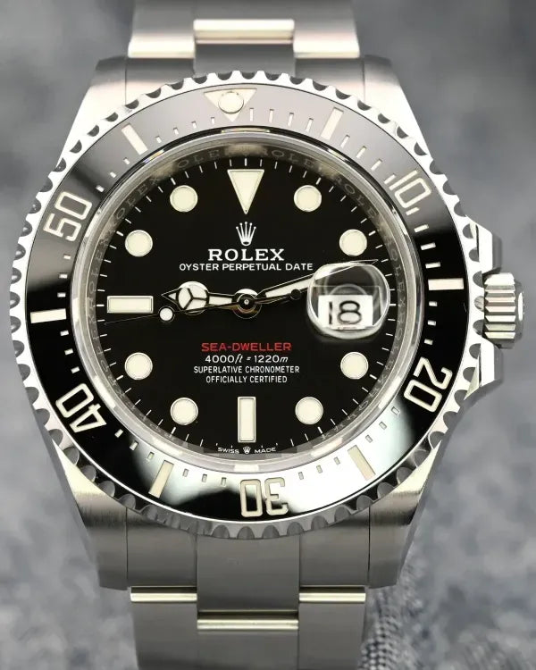 2021 Rolex Sea-Dweller 43MM Black Dial Oyster Bracelet (126600)
