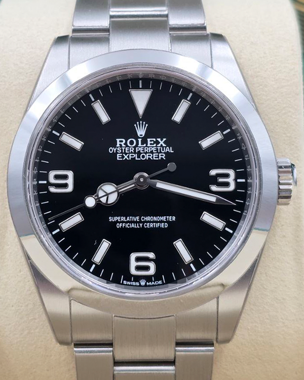 2025 Rolex Explorer 40MM Black Dial Oyster Bracelet (224270)