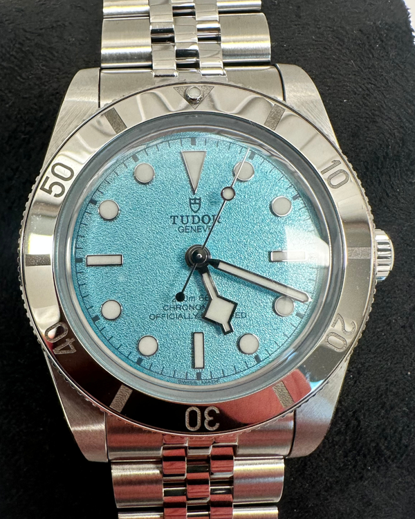 No Reserve - 2025 Tudor Black Bay 54' "Lagoon Blue" 37MM Blue Dial Steel Bracelet (79000)